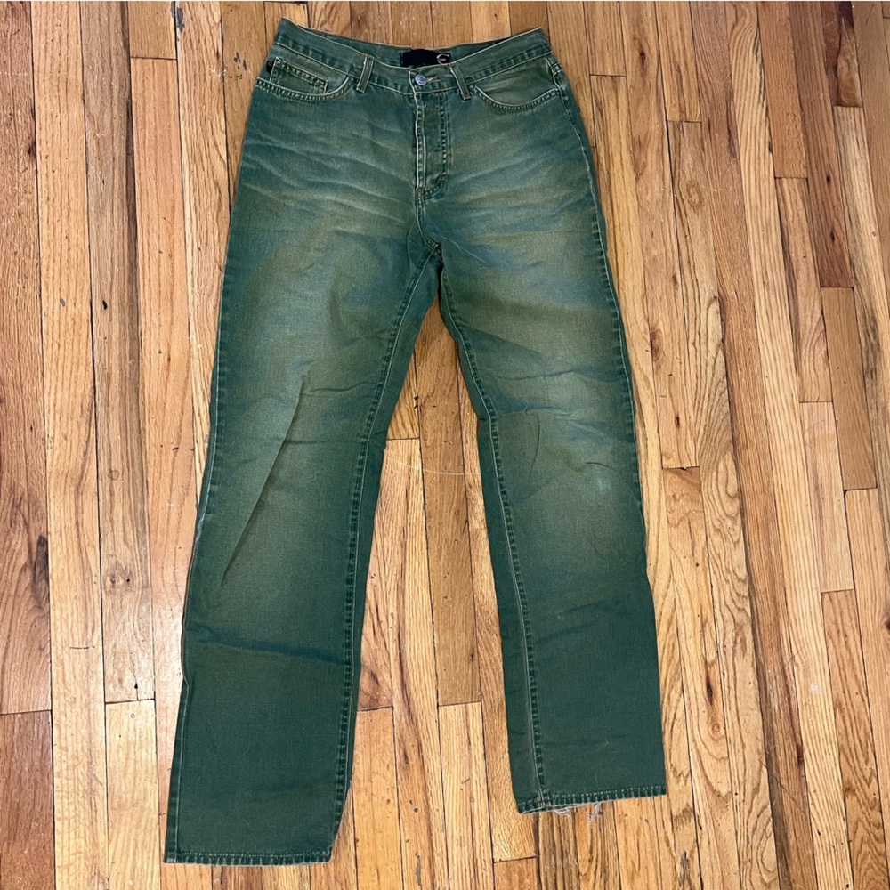 vintage green Cavalli jeans